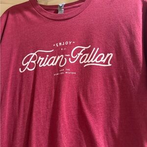 Brian Fallon Red concert Men's T-Shirt